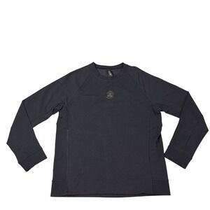 Lululemon Celtics Basketball Crew Neck Sweatshirt Men's Size M Black Long Sleeve